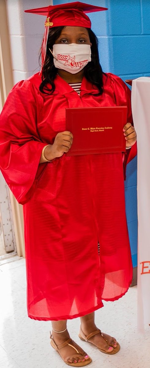 DrKSpells's tweet photo. https://t.co/QMKnLn6DSA

We had a great modified graduation at The Jesse White Learning Academy. Thanks to Mrs. Payne, Dr. Levy, and the staff for giving our students a special "socially distanced" celebration.  Kudos to our graduates for your dedication to learning. https://t.co/gZAuJ1EYbE