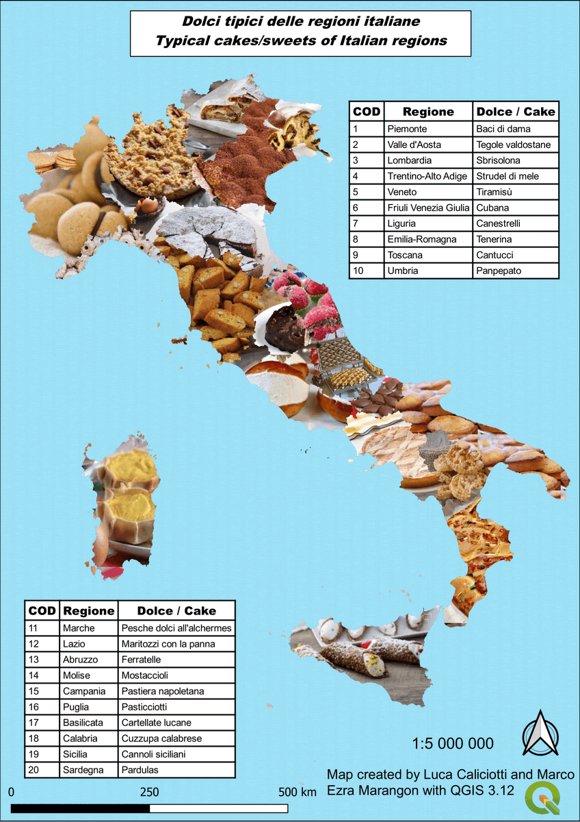 Do you like Italian food? In addition to the most famous pasta and pizza, in Italy there are many different sweets. Here I show you some of them, characteristic of the cuisine of the different Italian regions. I made you hungry, right?
#cakes #sweet  #maritozzo #cannolo #tiramisù