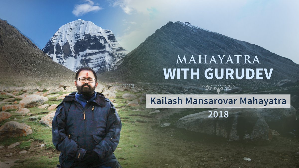 SRMDharampur's tweet photo. Mahayatra #WithGurudev

Revel in piousness and embark within, as we relive the sanctifying moments of the 
Kailash Mansarovar Mahayatra with #PujyaGurudevshri in 2018. Watch the full highlights on YouTube: https://t.co/8diNqTmmgz

#Kailash #Mansarovar #KailashMahayatra #Mahayatra https://t.co/NayL6P4w9W