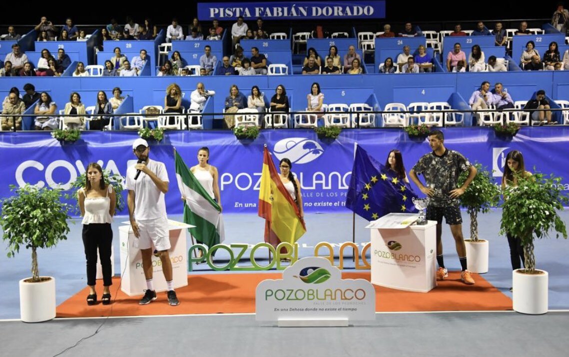 andanatv's tweet photo. El Ayuntamiento de Pozoblanco y el Club Open de Tenis de la localidad informan de que han decidido de forma conjunta suspender la 26 edición del Open de Tenis Ciudad de Pozoblanco – Memorial Fabián Dorado, previsto para este verano https://t.co/3TyBqF2z6W