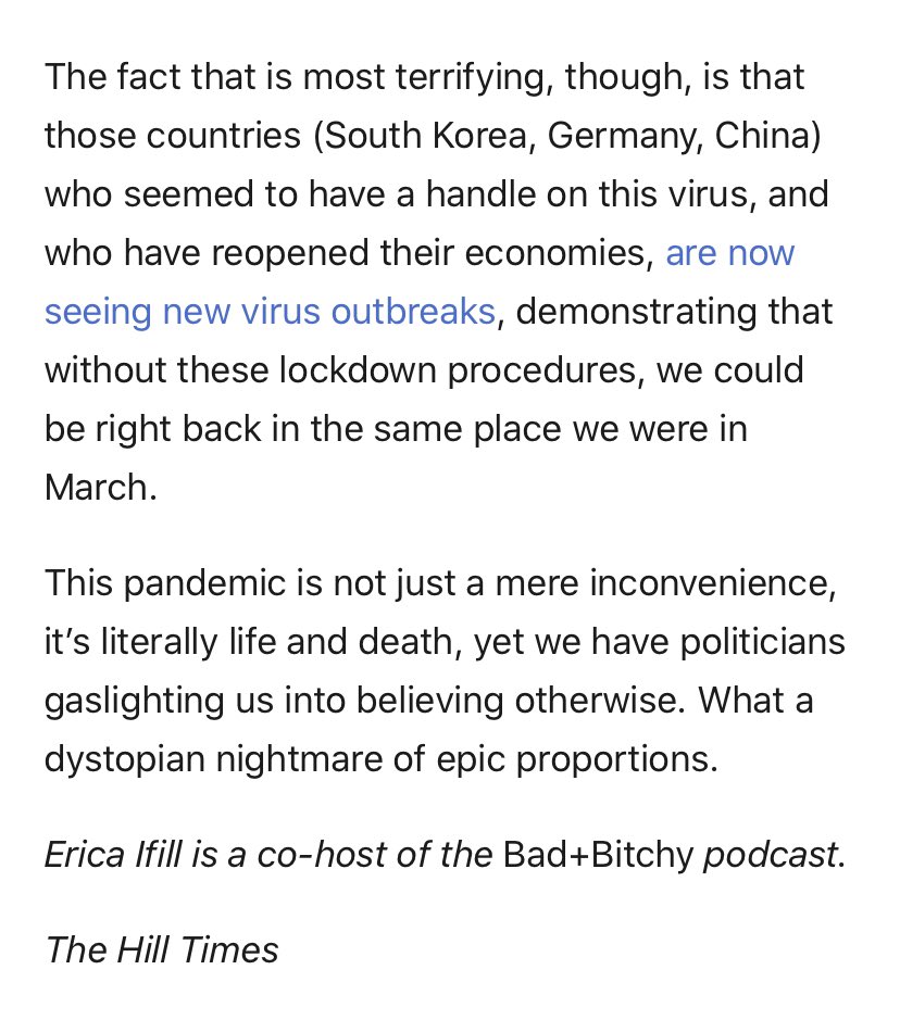 Politicians are gaslighting is into believing we’re lazy shits if we dare to apply for CERB, proving that they only care about the well-being of ppl if it’s profitable for them proving once again that profits > people  #cdnmedia  #cdnpoli