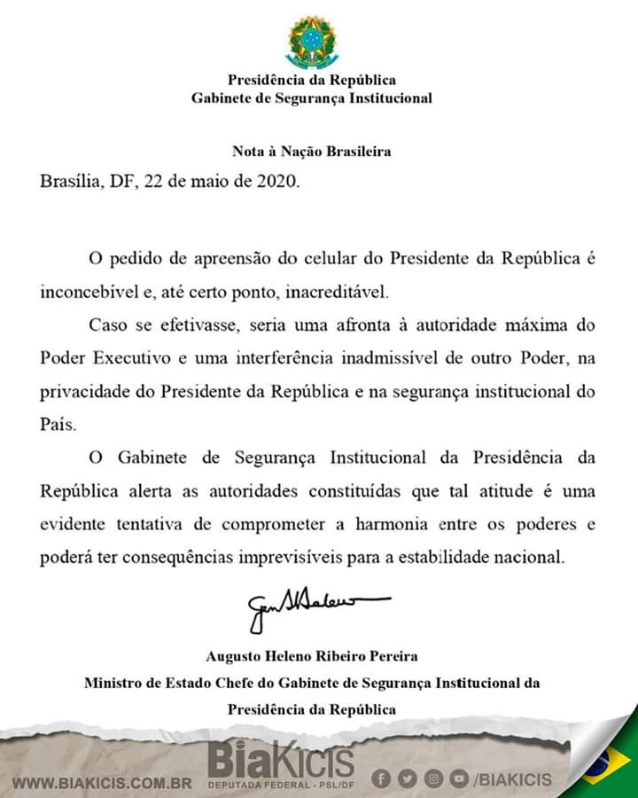 PierreLourenco's tweet photo. Eu assino embaixo:
Os advogados que concordam com o General Heleno comentem com seus nomes e o n° da OAB.
#NãoEntregaPresidente
#STFCorrompido https://t.co/h9ksDqpDlP