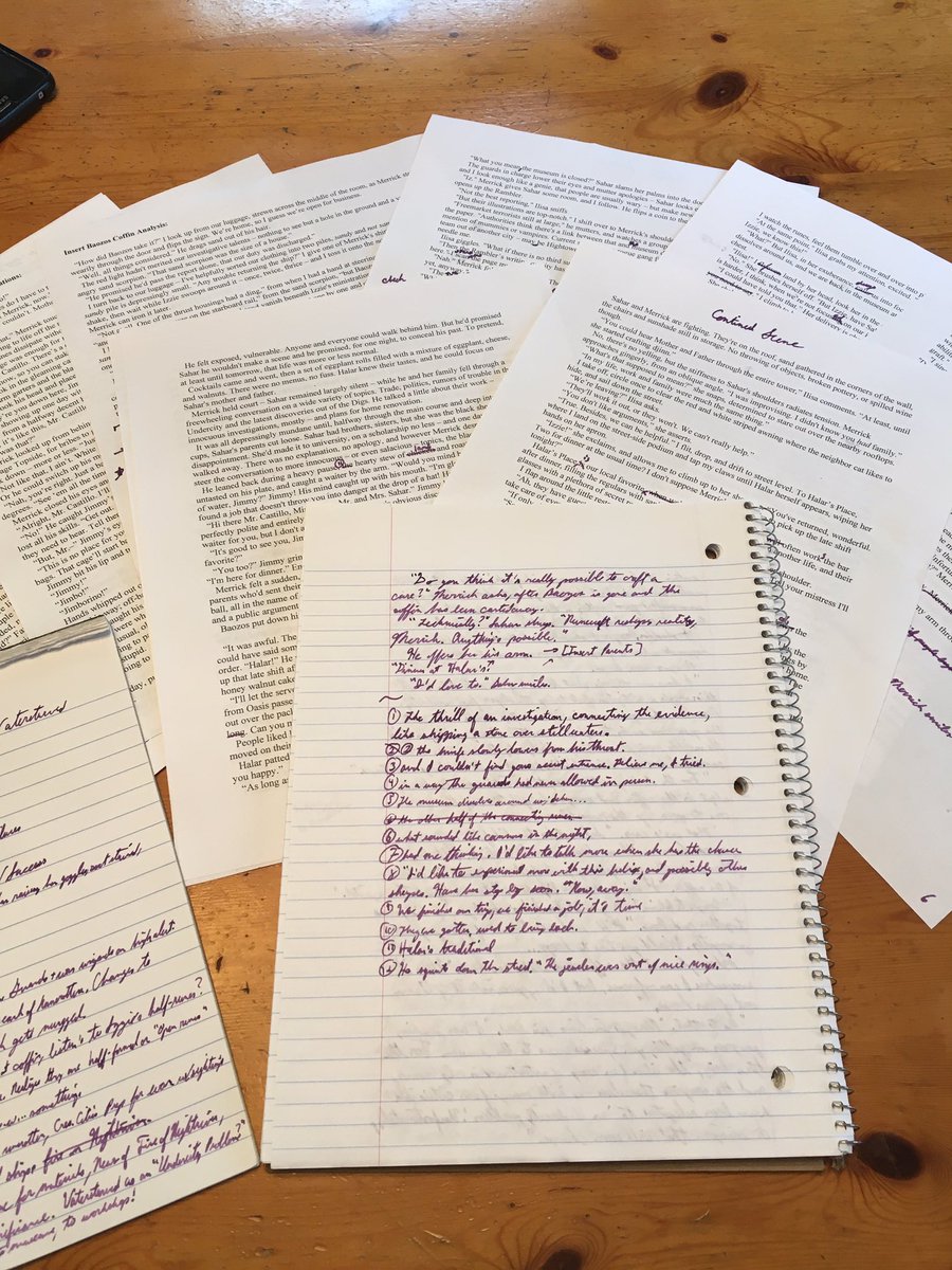 ManOfNottingham's tweet photo. Another week of edits on “Waterstarved”, my new novel of high adventure in the Endless Desert, in the can! https://t.co/uNRMWcVLPN