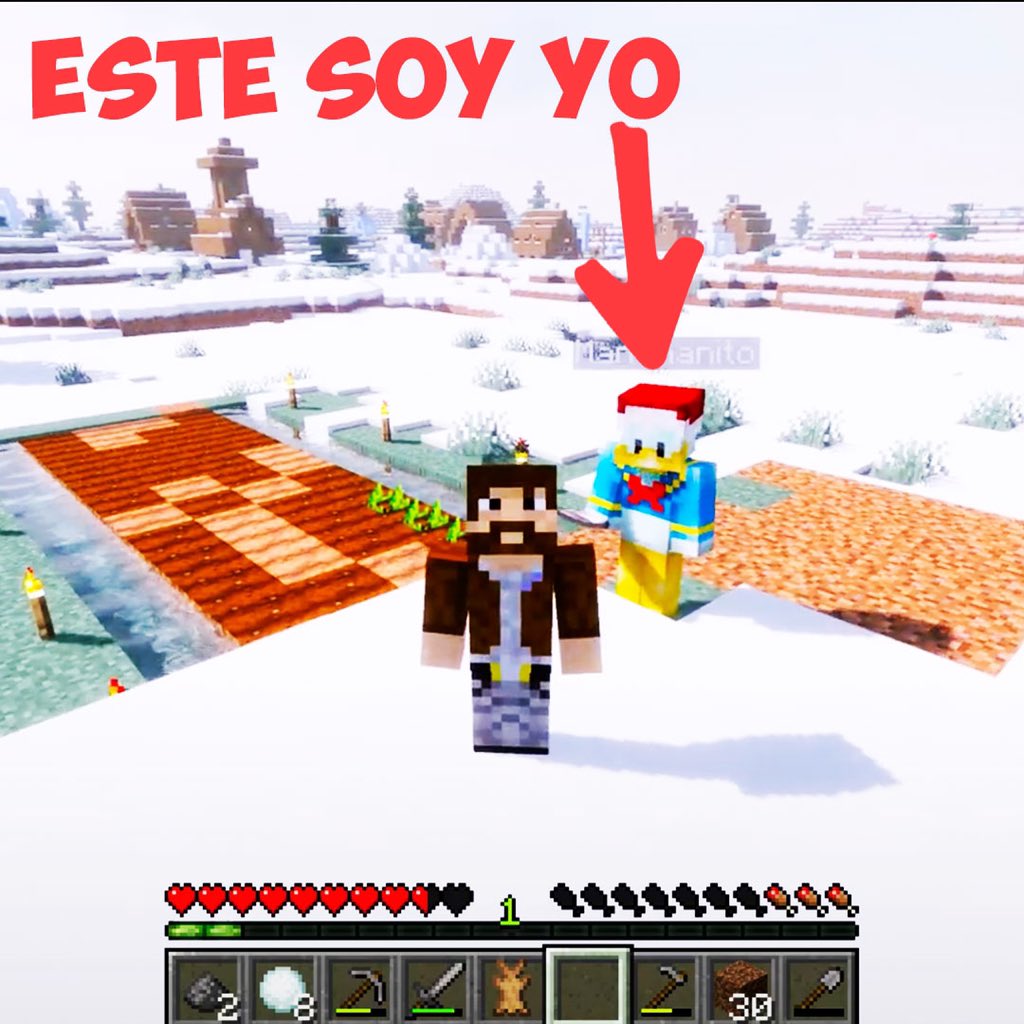 Manumanito6's tweet photo. Los extraaañoooo!!! Buenas noticias!!! 👇🏼👇🏼

Manumanito esta de vuelta? 🧐

Nuevo video? 🧐

Si! 😍

En el canal de Mario (o Merrius si son muy viejos en el canal): https://t.co/GulSQxYyow 

Suscríbanse para que siga la serie conmigo de vuelta a Minecraft !!! 🙌🏼🙌🏼🙌🏼

#Minecraft https://t.co/emnqINN9Hh