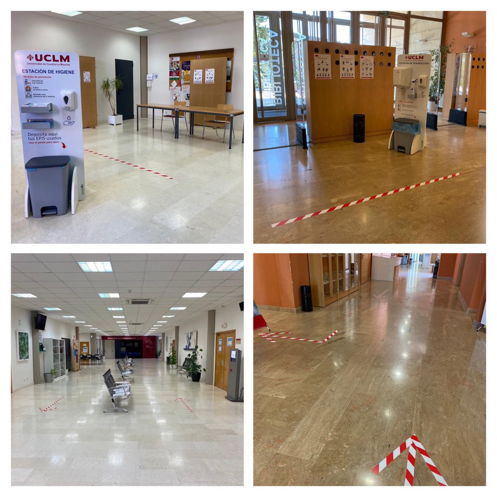 Desde nuestra gerencia todo preparado en <a href="/vicecuenca/">vicecuenca</a> y <a href="/BibliotecaUCLM/">Biblioteca UCLM</a> <a href="/uclm_es/">Universidad de Castilla-La Mancha</a> para atender sus servicios frente a #covid-19 #uclmnopara. Excelente trabajo <a href="/cjmsoria/">cjmsoria</a> y equipo.