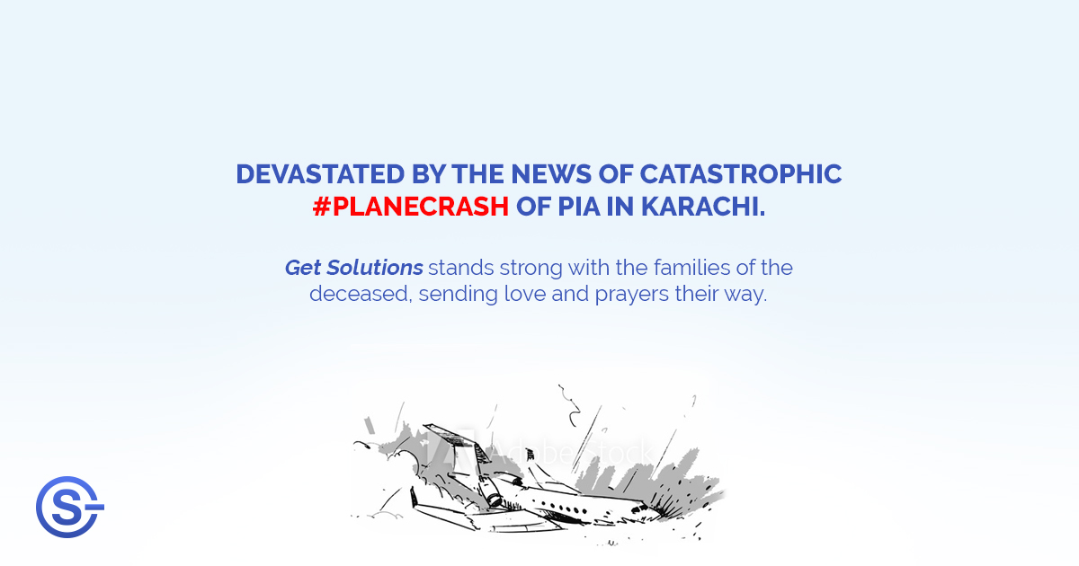 getsolutions360's tweet photo. Our heartfelt prayers go out to all the those who lost their lives & were affected in the tragedy of #PIA Flight #PK8303.
In these last days of #Ramadan, May the departed souls rest in peace.
#Planecrash #PIAPlaneCrash #PIACrash
#karachiPlaneCrash #Airbus320 #GetSolutions https://t.co/50XYAc5IR2