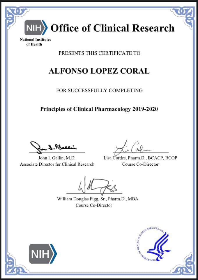Doctor_Alfie's tweet photo. For my #StayAtHomeChallenge, I took 2 online courses: the "Introduction to the Principles and Practice of Clinical Research" and "Principles of Clinical Pharmacology" #IPPCR #PCP @CCMedEd @NIHClinicalCntr #ClinicalResearch #ClinicalPharmacology @NIH https://t.co/dmuVJDekFJ