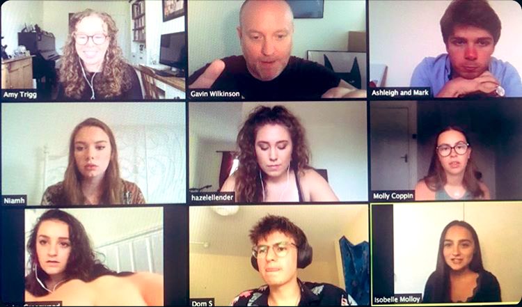 IzzyRoseMolloy's tweet photo. This was SO much fun... our virtual zoom play read of Chris Thompson’s ‘DUNGENESS’!! @tomorrowstalent always a blast with you guys!🖤👏🏻🤩 https://t.co/loaFzGye3H
