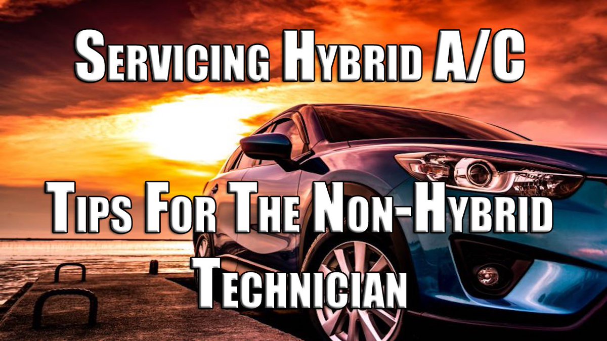 ASEStudyGuides's tweet image. This weekend! Don't leave home - let Pete &amp;amp; G. come to your house with this month's Motor Age / TST training webinar. Register now for "Servicing Hybrid A/C: Tips for the Non-Hybrid Technician" and get up to one year access Saturday at 7 pm ET! bit.ly/3bHitKD