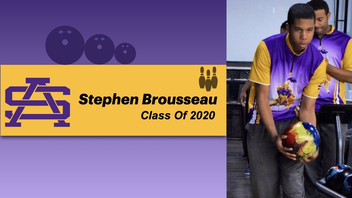 StAugnola's tweet photo. This week we're celebrating our senior, spring student-athletes... Now Class of 2020 graduates. Today we honor members of our bowling team. The St. Augustine community salutes your unity, sacrifice, and resilience now more than ever. #StAugStrong #classof2020 #PurplePride https://t.co/FWpXCIvgAr