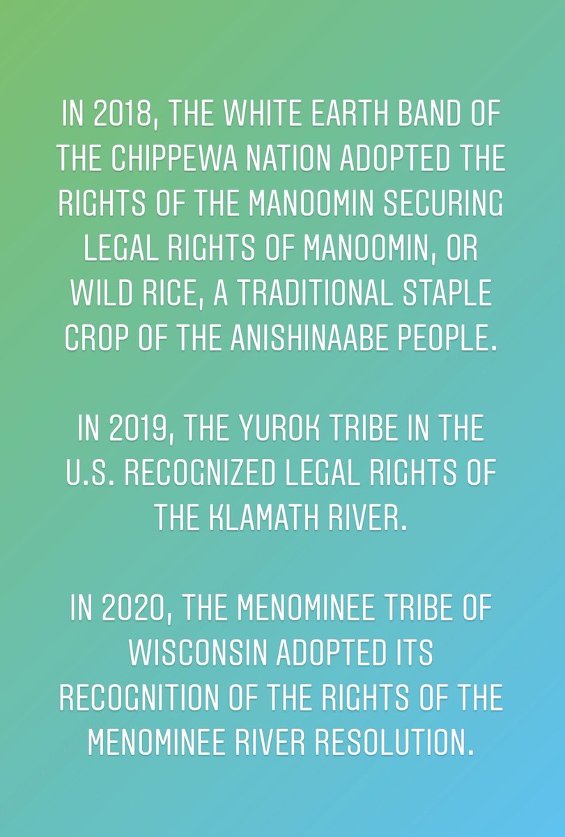 OfBerkshires's tweet photo. In many ways this movement toward Rights for Nature is an indigenous understanding that has existed on all continents for thousands of years and continues to thrive. In today’s post — we celebrate legal strides made by these Sovereign Nations. No$úun Lóoviq to these tribes! https://t.co/bhXgZ0PEBv
