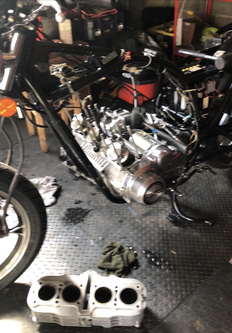 copie1966's tweet photo. Well following rebuild wish I’d done them first time around #pistonrings https://t.co/lvATlwMSrS