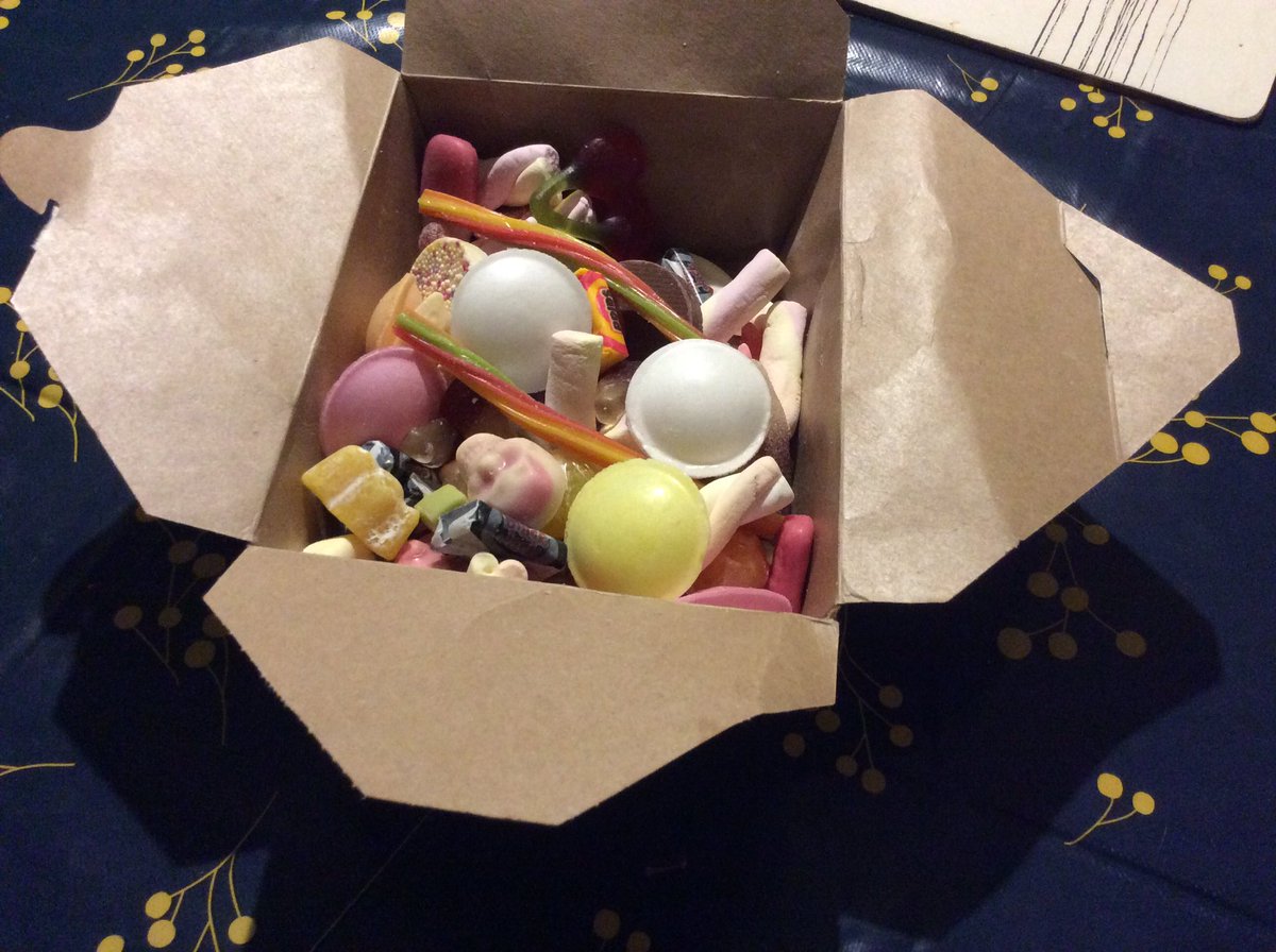 How do you know if you work at the best school ever?
The postman brings you a present! <a href="/TeamFHES/">TeamFHES</a> you are the best!
Anyone fancy working at the best school ever, come and join me in maths! Sweets are only a start, we get milkshakes, fruit and cakes! Thank you <a href="/TeamFHES/">TeamFHES</a>