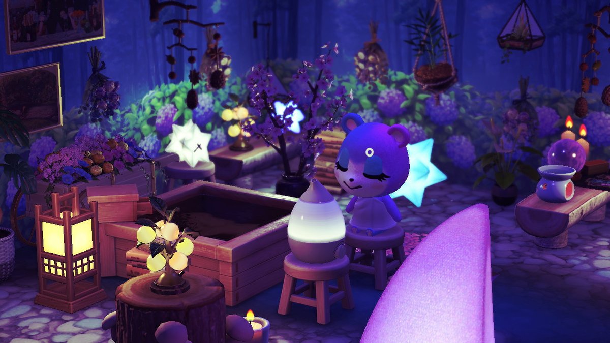 kelseycrosses's tweet photo. Judy's enchanted spa~ #AnimalCrossing #ACNH #NintendoSwitch https://t.co/cyBIILqPy1
