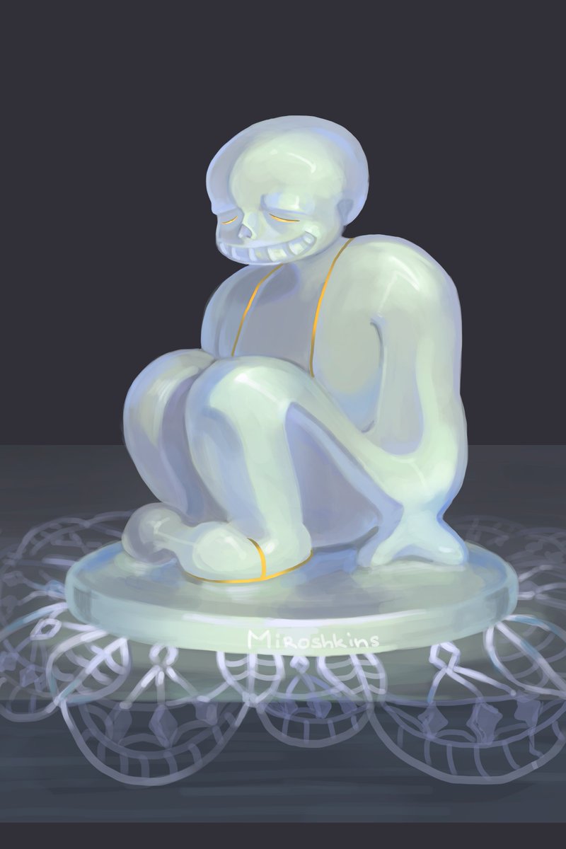 DecimMorbilli's tweet photo. Sans porcelain figure i made
Join me on Tumblr to see more art!: https://t.co/KtRJTWiGTO

#Undertale
#Sans
#porcelain 
Undertale is made by @tobyfox https://t.co/L7X5Ic8ztS