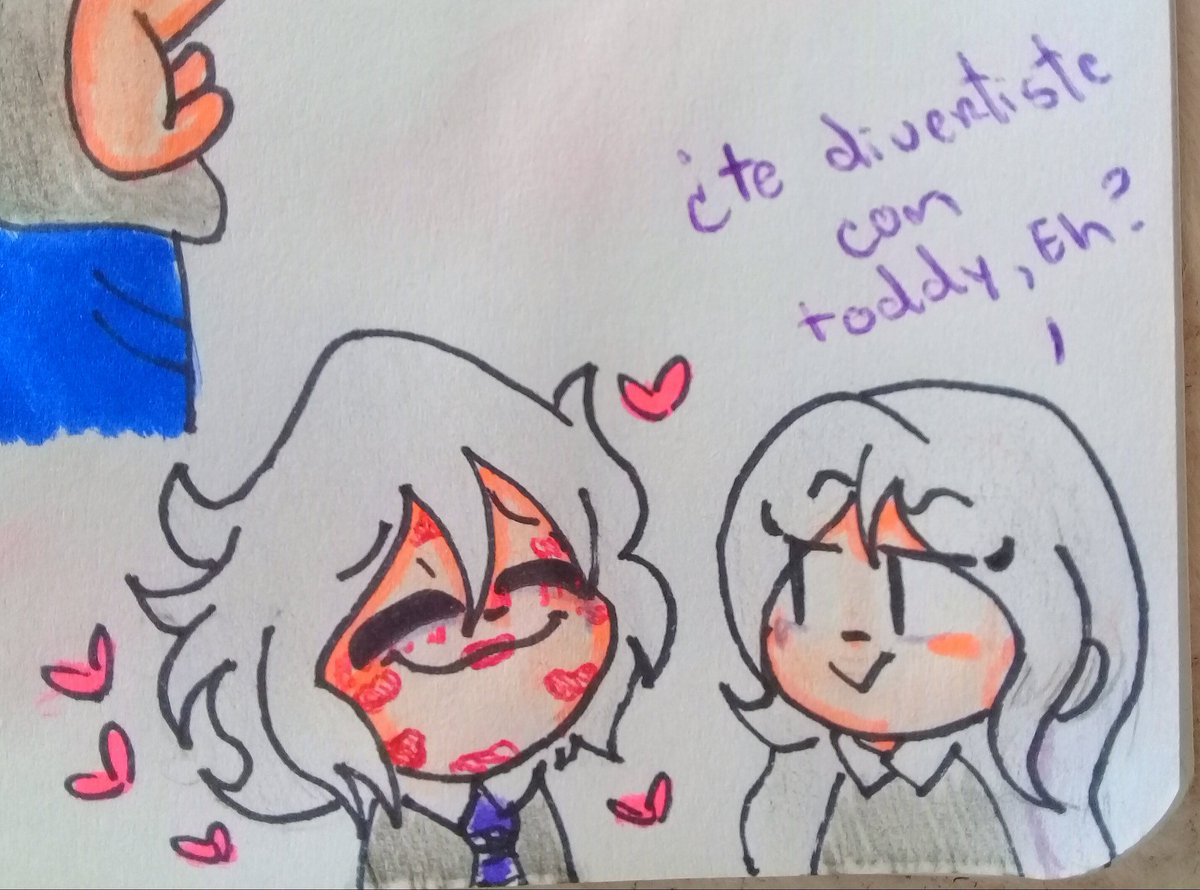 _cloudyskyy_'s tweet photo. Uno de mis shipps favoritos no se porque pero me encanta 💖(casinomegustaronlosdibujosalv) 
#FNAFHS 🍀 #FHSZ3R0 🍁 #FHS 🍂 https://t.co/p3uto1zz88