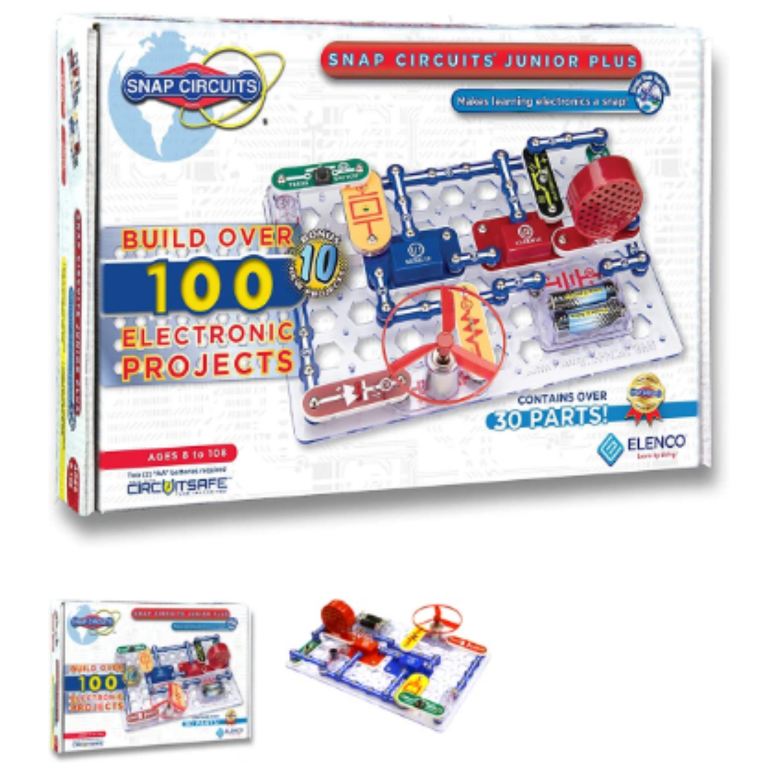 Cyntech1's tweet photo. Please note the #snapcircuits SC-110 are back in stock. With so many people using #STEMeducation to assist with home #schooling - they are flying off the shelves.
Build over 110 projects including:
Flying Saucer
Spin draw
Sound Activator
Alarm Circuit 
https://t.co/bStvpzM7Ne https://t.co/xiat4IYVws