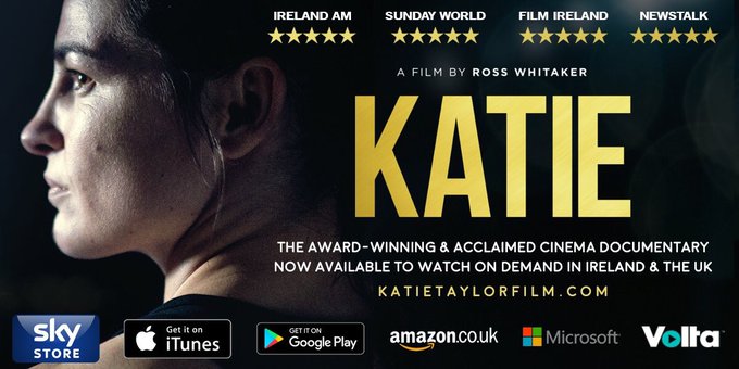 KATIE - the “terrific” (Irish Times), “absolutely brilliant” (BBC5Live) film can be screened on @NetflixUK and elsewhere. Here's an update on the places where you can watch at home - tinyurl.com/yadoanuz