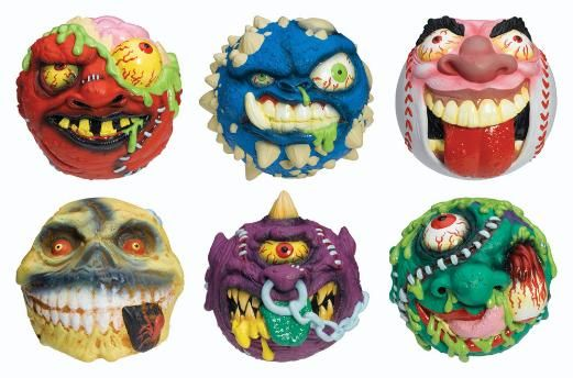 Madballs was this line of creepy cool gross-out toys that were little rubber balls mostly based loosely off public domain monster concepts. Not much in the way of characterization or story or lore to it, really. Just... mad balls.