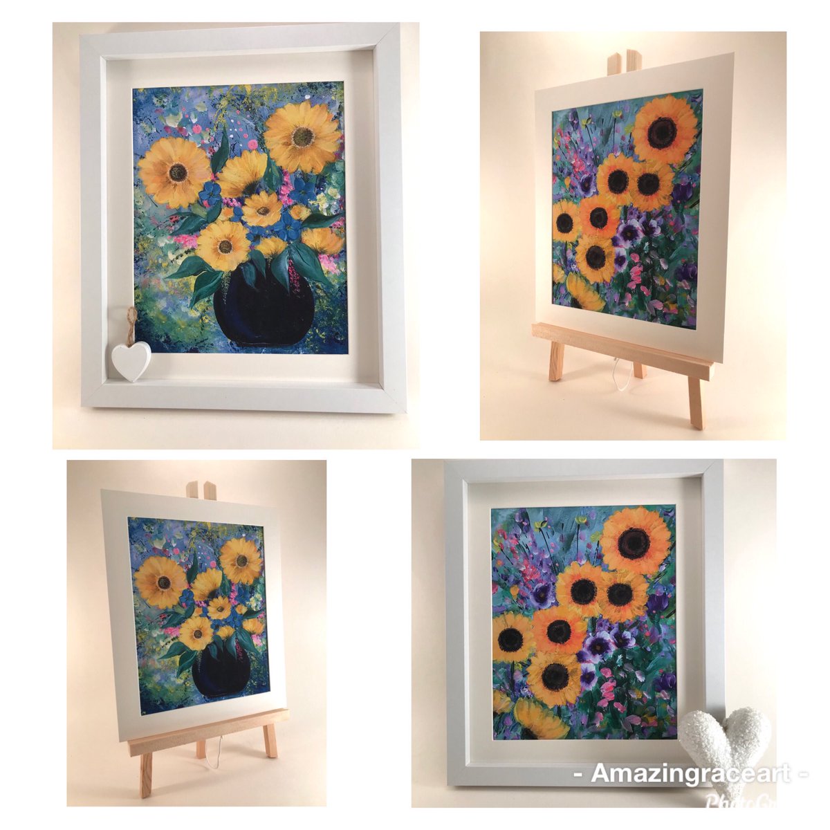 amazingraceart's tweet image. Evening lovely people😀#CelebsForSmallBiz I hope everyone is well and looking forward to the nice long bank holiday weekend. I’ve been painting Sunflowers 🌻 and just added these to my #etsyshop #ScotlandIsNow #SmallBiz ➡️etsy.com/uk/shop/Amazin…