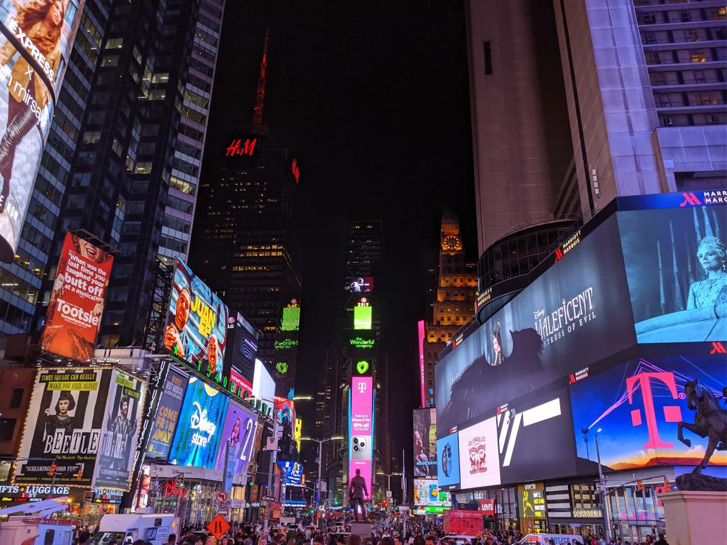 Times Square, New York.  #TeamPixel