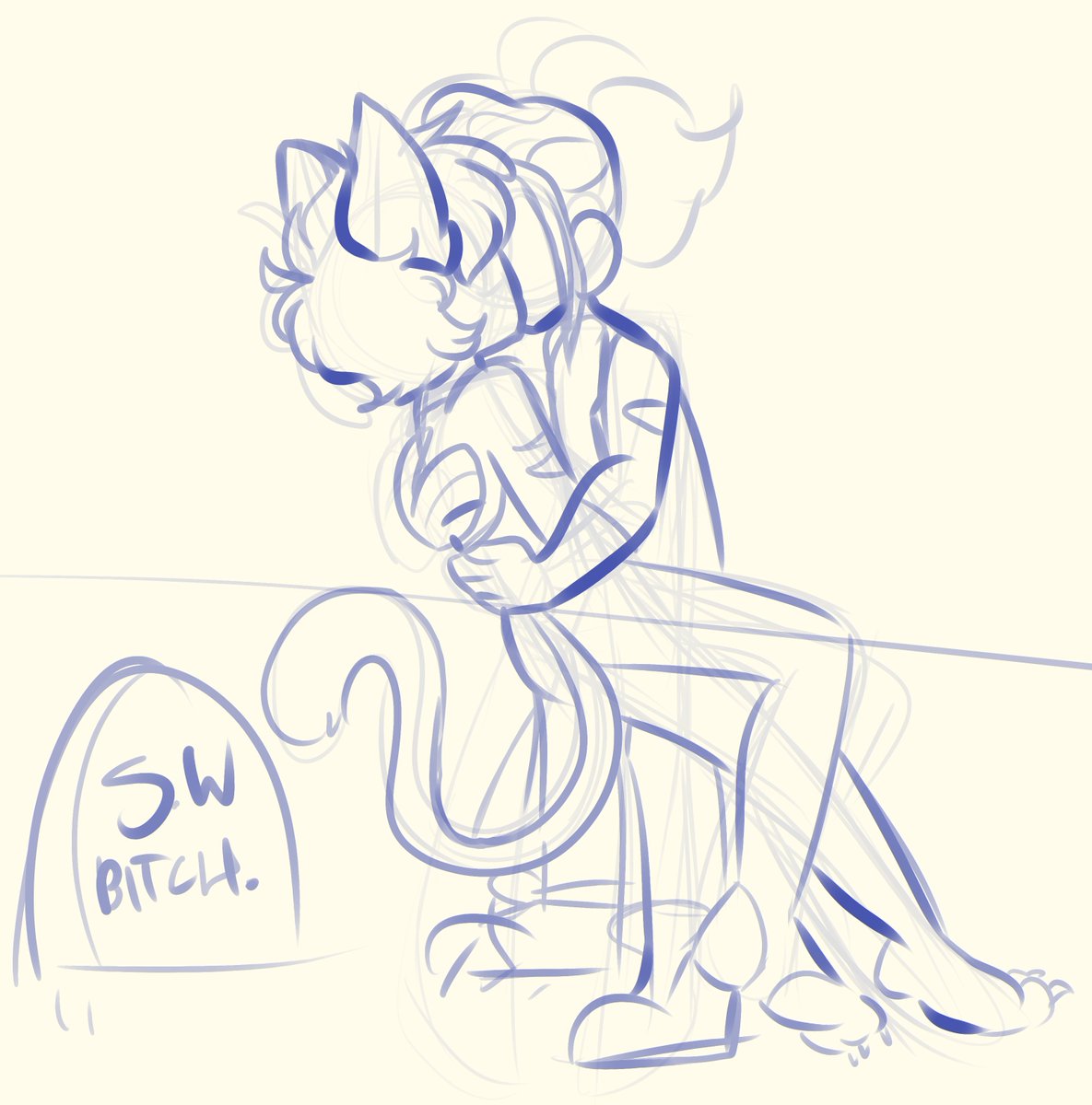 demigoshh's tweet photo. you ever get possessed to draw something #spop https://t.co/LRRx0BU3mc