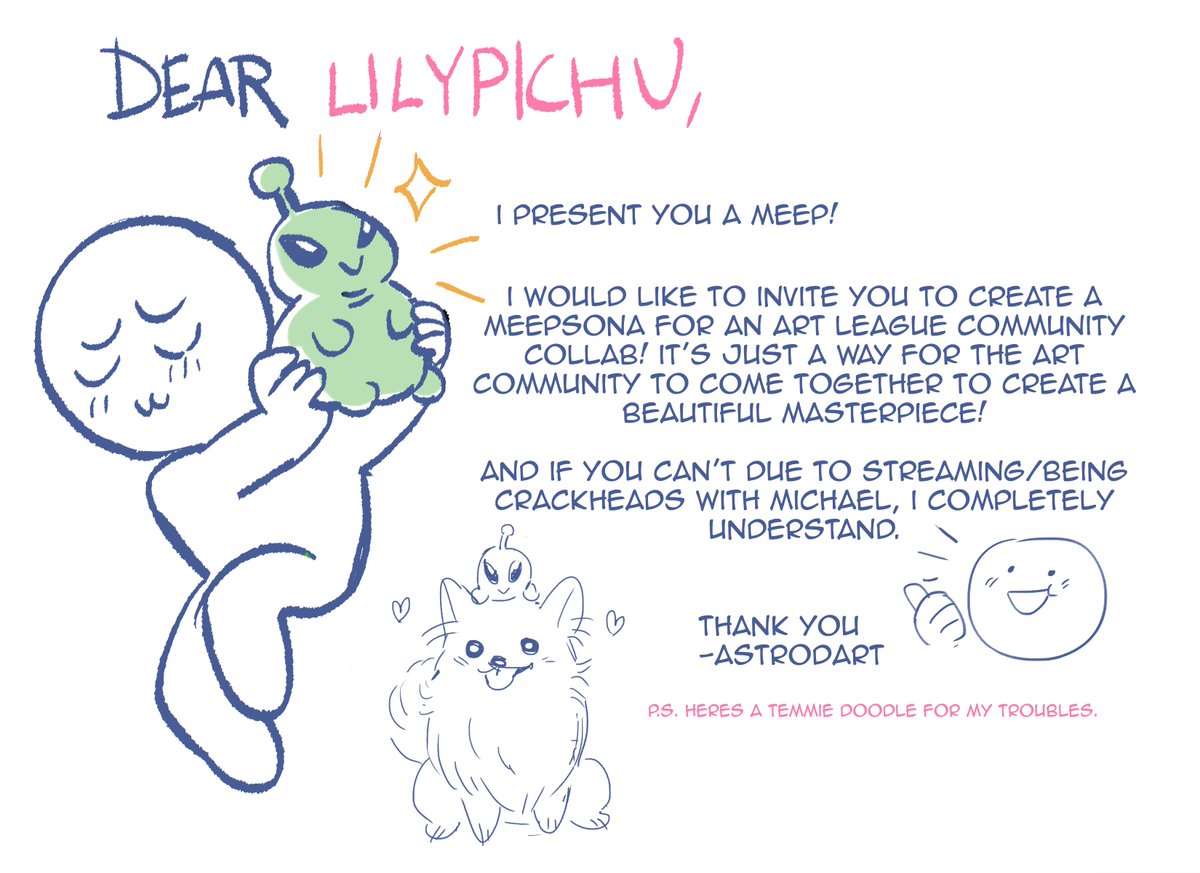TO: @LilyPichu 
