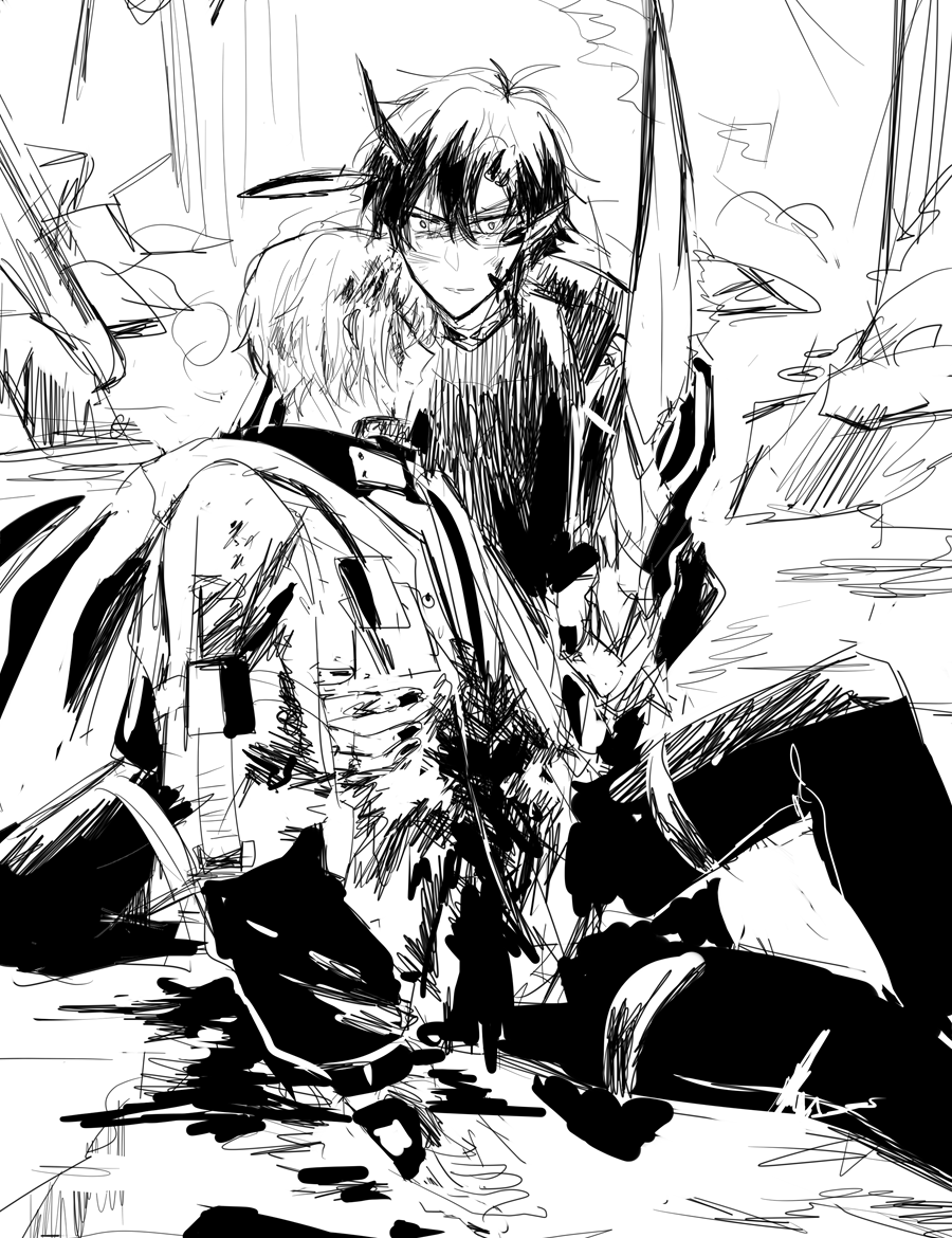 ehhh it's been awhile since i draw flamexe
kinda busy with work--

#FlamExecutor #炎葬 #Flamebringer #Executor 