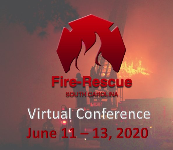 Oconeefire's tweet photo. Save the Date!!!  Virtual Fire-Rescue 2020 is scheduled and details are being finalized. Local and national presenters are ready, are you?  Plan to join us for a FREE virtual conference June 11 - 13, 2020. Add this to your dept's training schedule. #VFR20 https://t.co/Qd6LYljpRl https://t.co/NNiwRW1uxL