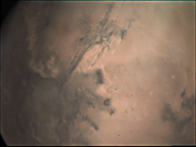 Time for a close up! This is a photograph of Valles Marineris, taken by VMC in 2008 . Processed using our internal ESAC pipeline. (: ESA).