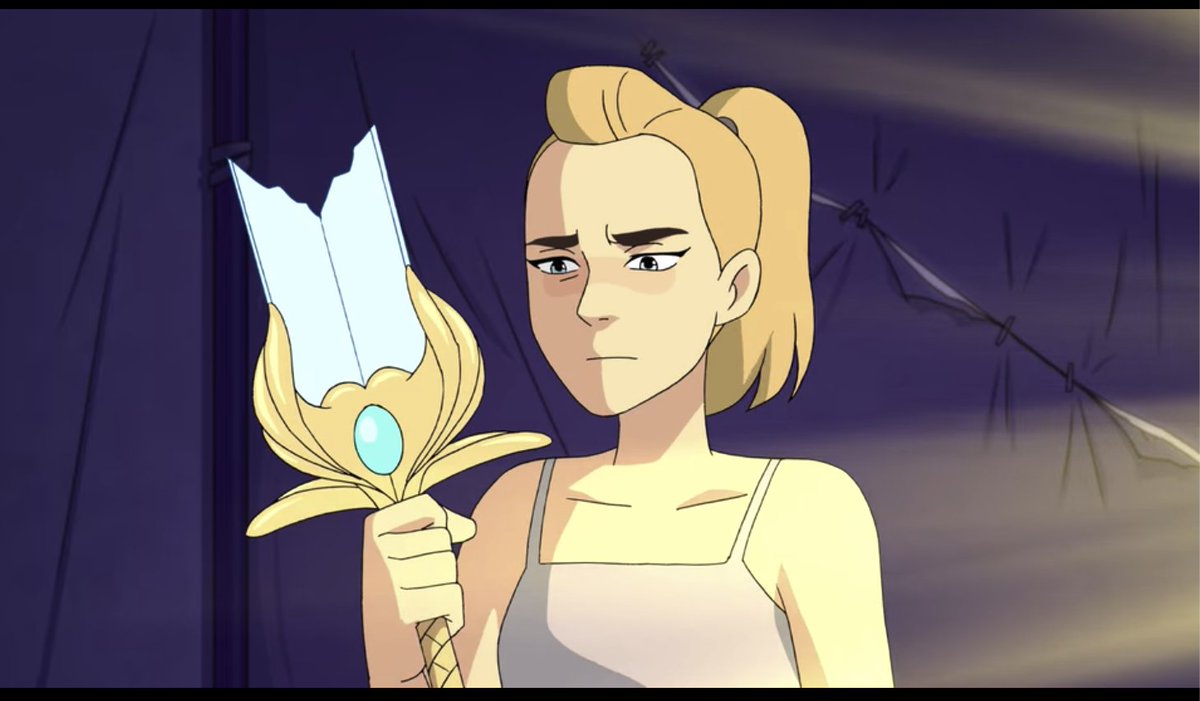 A more time-consuming side to Color Design is adding Special Lighting to all the characters. She-Ra is known for its many cool lighting effects, so of course, its characters had to reflect it! I probably did HUNDREDS of SP lights during my time on the show…  #SheRa