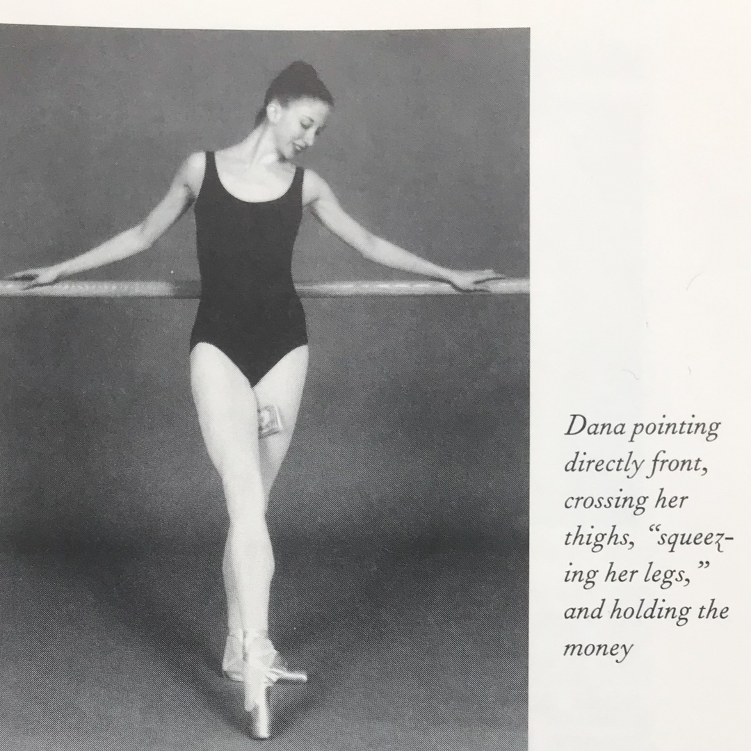 nycballet's tweet photo. #BackToBalanchine is back this week with a "Holding Money" crossed tendu challenge. Check out our Instagram story to see if you would win this bet with Mr. B, and tag @nycballet in your pics. #nycbwell #nycbdancebreak https://t.co/yCHK2Gy3yn