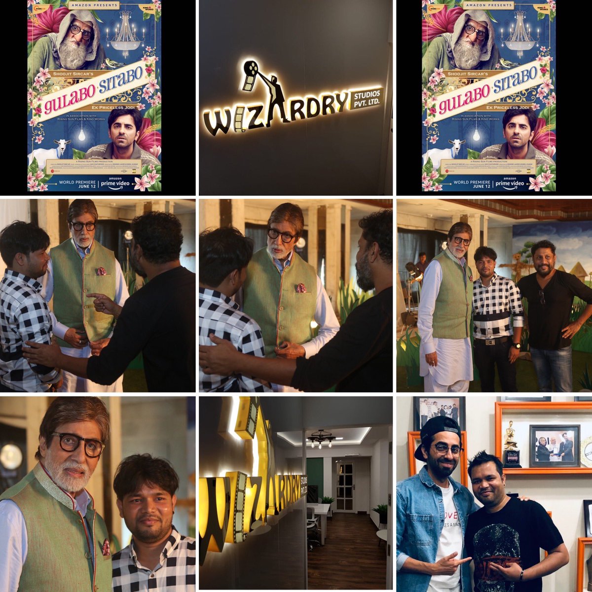 SahilSai007's tweet photo. “GULABO SITABO”
@SrBhbachchan @ayushmannk @ShojitSircar @SahilSai007 ⁦@WizardryStudio⁩s https://t.co/UbZnUV4G7g