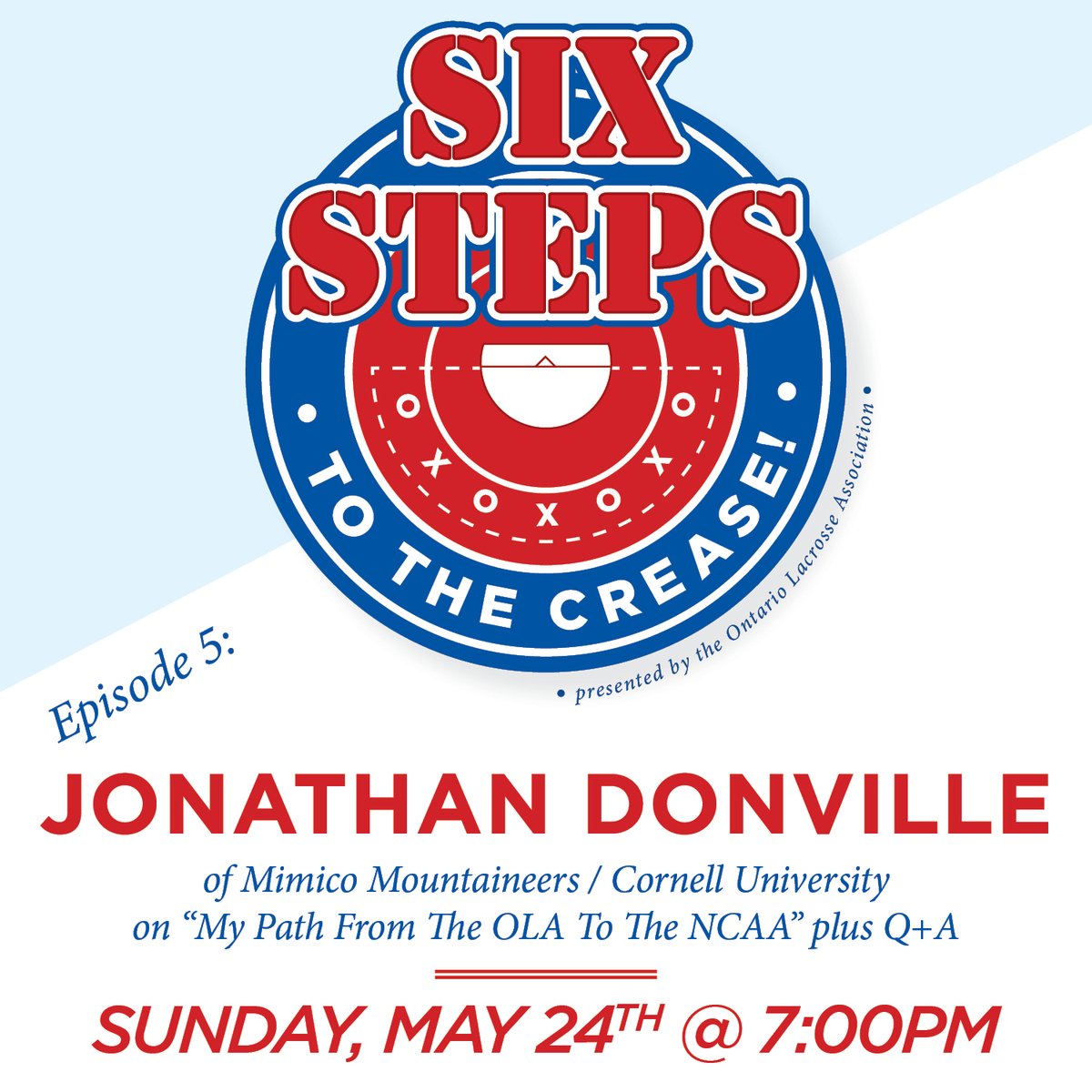 OntarioLacrosse's tweet photo. We're b-a-a-a-ck! This Sunday at 7pm, @jdonville13 tells us about his journey from the OLA to the NCAA! Hear all about what it takes to be the 1⃣ round draft pick for both @OJALL_Official and @MajorSeriesLax! 

Free registration: https://t.co/SZYLz6cnIc https://t.co/vev5czRJFS