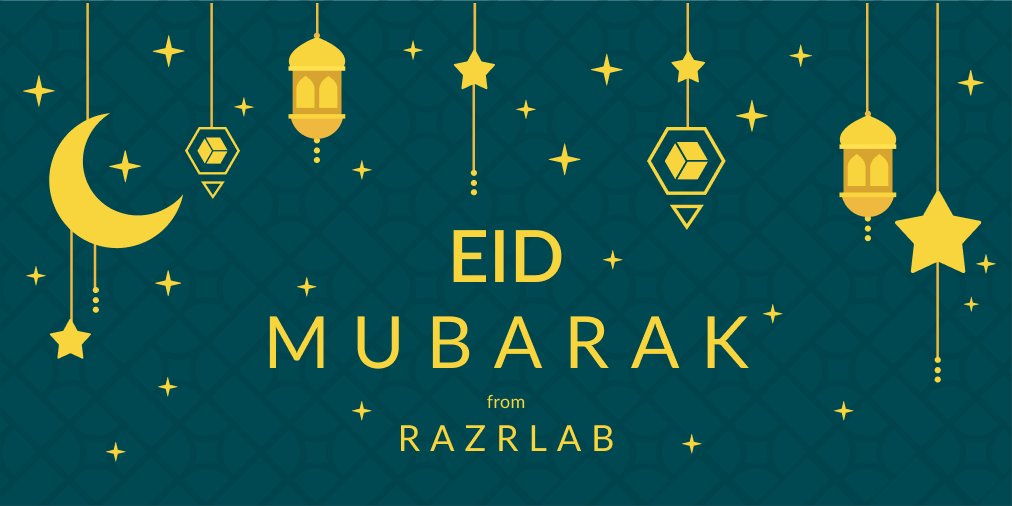RAZRLAB's tweet photo. #Eid is a day of sharing and caring. Wishing you a wonderful and safe one this year! https://t.co/QoR0PwHFI6
