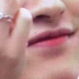 a thread of minho’s lips but it gets rounder as you keep scrolling :