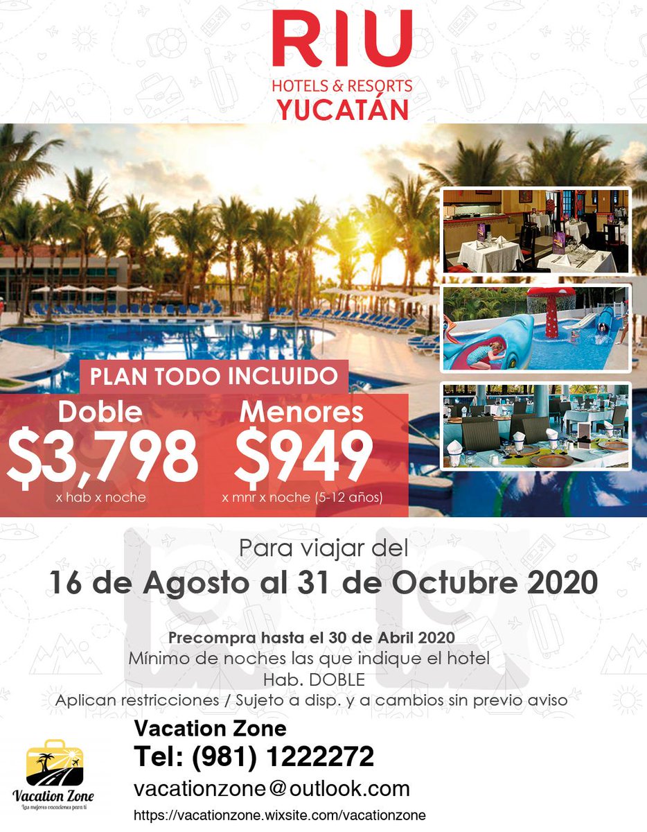 vacationzonemx's tweet photo. Al fin viernes cotiza con nosotros estamos para brindarte el mejor servicio.
#Quedateencasa 🏠
#Cotizaenlinea 🧾
#VacationZone ❤️
#Lasmejoresvacacionesparati ✈️⛵🛶🧳 https://t.co/Q85TkN5iYD