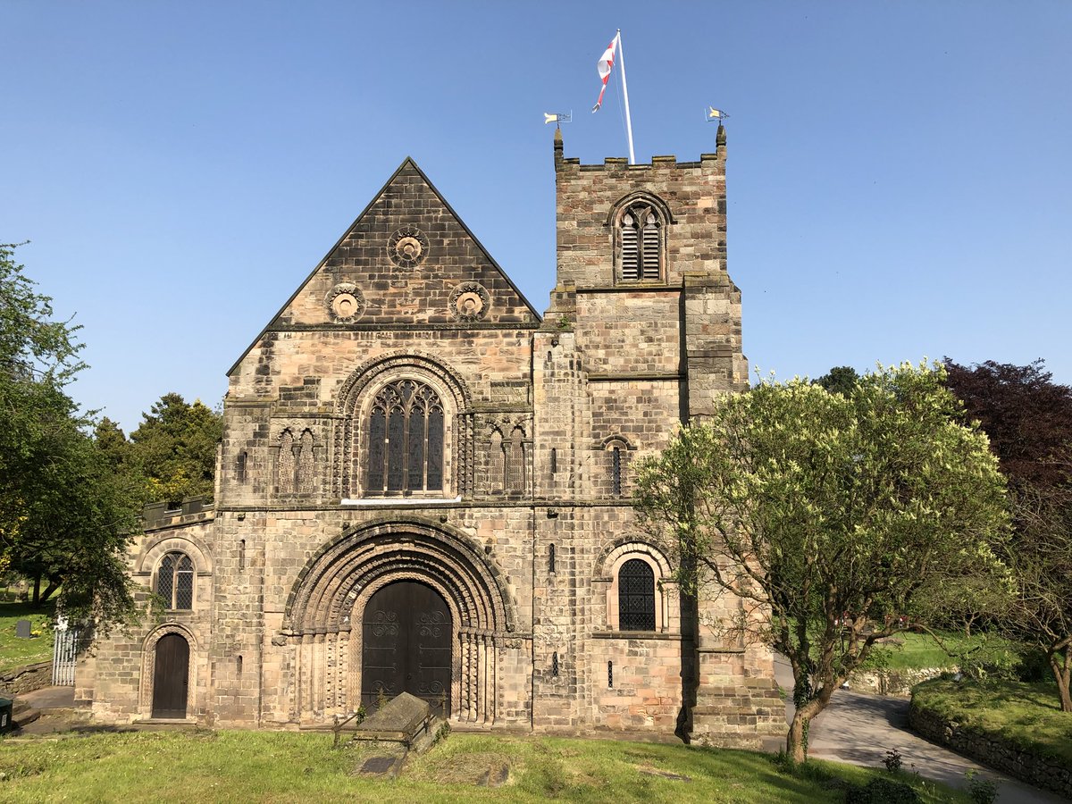 Tutbury Priory: holy crap look at this. f.1080s gross £244 Benedictine Priory diss. 14 Sep 1538, but most importantly THE ROMANESQUE NAVE SURVIVES TO GALLERY LEVEL. not sure why I didn't go here when I've been in this corner.also screw staffs council watermarking their archive