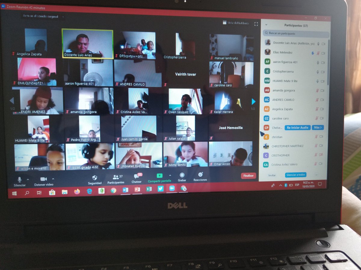 Luissiemprecon1's tweet photo. #transformomipracticacuando, soy un docente innovador y cambio el aula física por una sala virtual para lograr aprendizajes significativos como el de seguir adelante a pesar de las circunstancias. @Francybamado @albertoemiprado @CreoUnimag @Unimagdalena @nelsibeth2005 https://t.co/pvyeTHLAyc