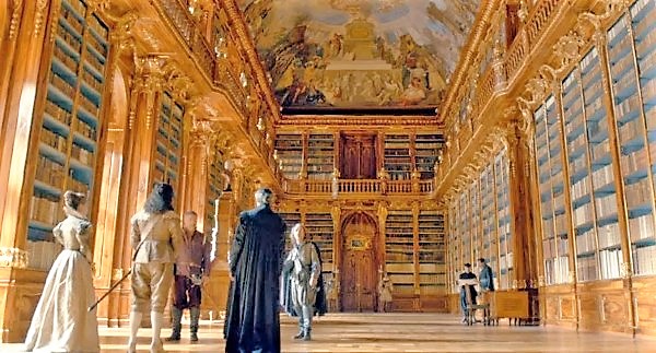 HespShirley's tweet photo. #Isolated 
Day 67
#MissingTheMusketeers and great locations.
#MeaningfuMoments &amp; memories of #StrahovLibrary https://t.co/yio2Lcem1W