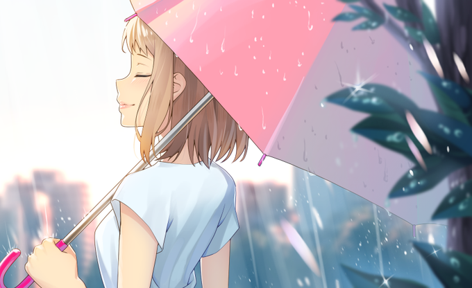 タイトル「雨の…」
落書き? いやマジ絵です。
背景もっと上手く描けるように頑張るゾイ。
目標はシャニマス。シャニマスに私はなる。 