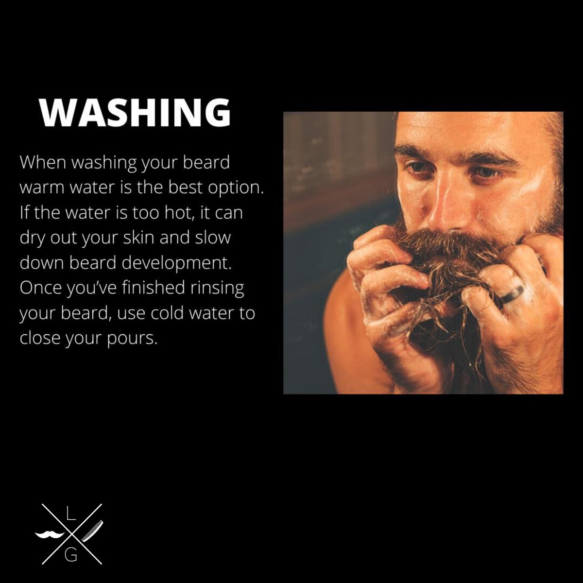 Hot water damages the keratin cells in the outer layer of our skin. ⁣

#beardyland #beardielove #beardlover #beardlifestyle #beardseason #beardenvy #beardmovement #beardgame #beardlife #beardworld #beardgoals #beards #beardedmen #beardiful #barberhood #barberconnect #barber