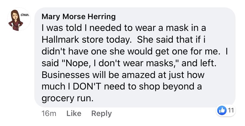 socialistdogmom's tweet photo. wait i thought you needed the state to reopen because you DID need to shop? https://t.co/oPw3QFX6sB
