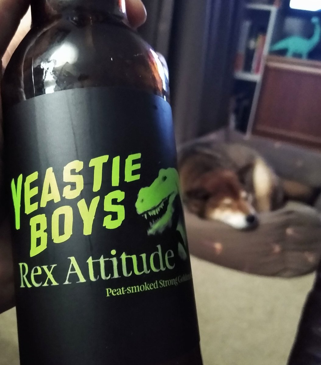 9SquirrelsBrew's tweet photo. Furlough Day 31: #RexDay innit. The most peatiest time of the year 🦖 https://t.co/8ISBYCLNiG