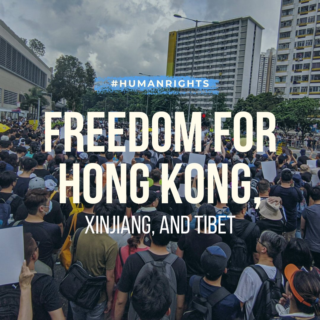 DRL_AS's tweet photo. The Chinese Communist Party’s refusal to heed the will of its people has been a defining characteristic of its authoritarian, one-party state since its founding.  From Tiananmen in 1989 to Hong Kong, Xinjiang &amp; Tibet today, we support those yearning to be free. https://t.co/oGGPs5a7xt