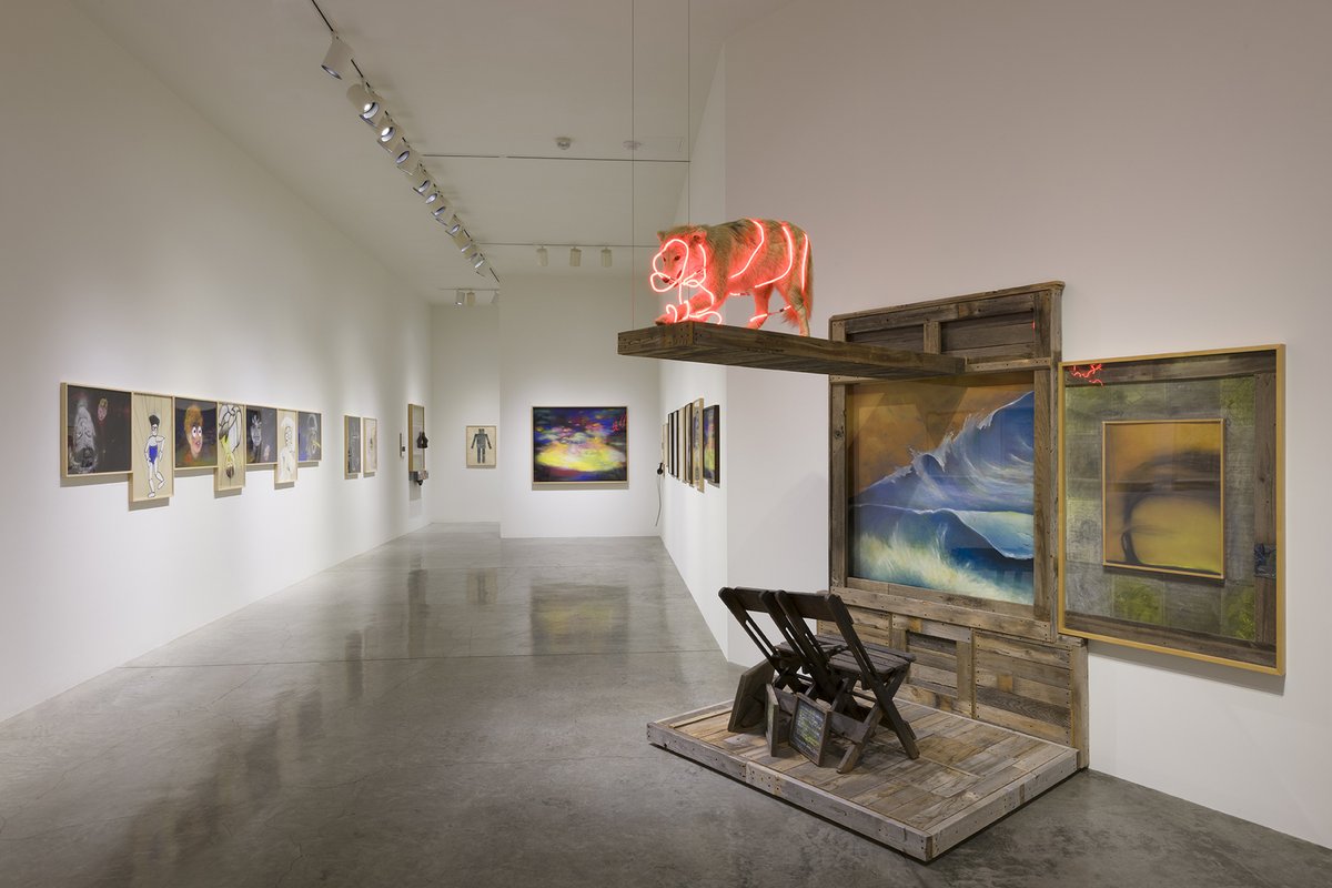 #LALMayMadness has officially gone mad. Go to #instagram to decide which 2 shows will compete in our #MemorialDay final four showdown. Here are the contenders (brace yourselves): #DavidHockney, #GajinFujita, #AlisonSaar and #TerryAllen -- need I say more? instagram.com/p/CAgN9GIn4SV/