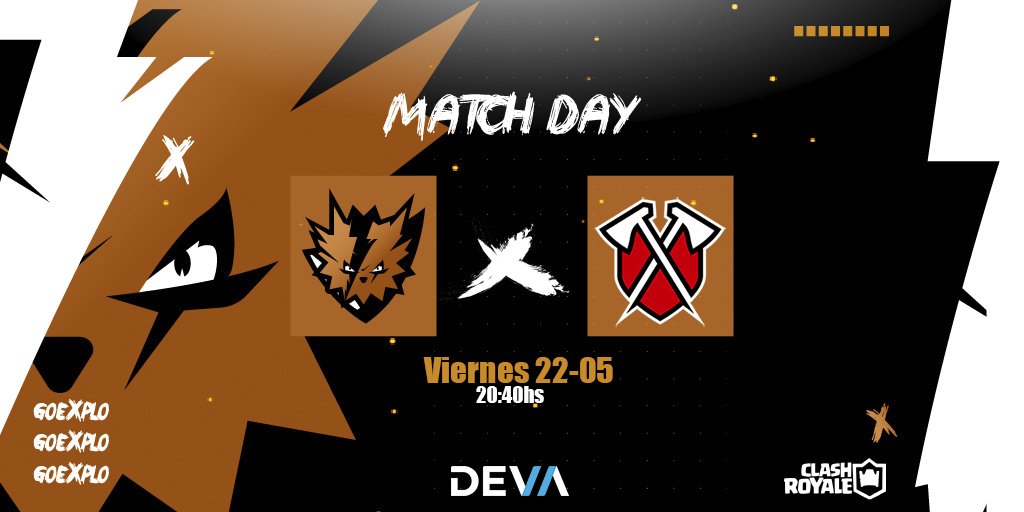 eXplodeGamingOK's tweet photo. #CR | 🏆 @CEL_Clash
Hoy nos enfrentamos a la Tribu, buscando el pase a semifinales del LB. Los Erizos estamos listos para mostrar que nuestras púas están más afiladas que sus hachas. ⚔️
🆚 @TribeAcademyGG
📺 @Nairaider
#GoeXplode🦔 https://t.co/uGvayzuy2g