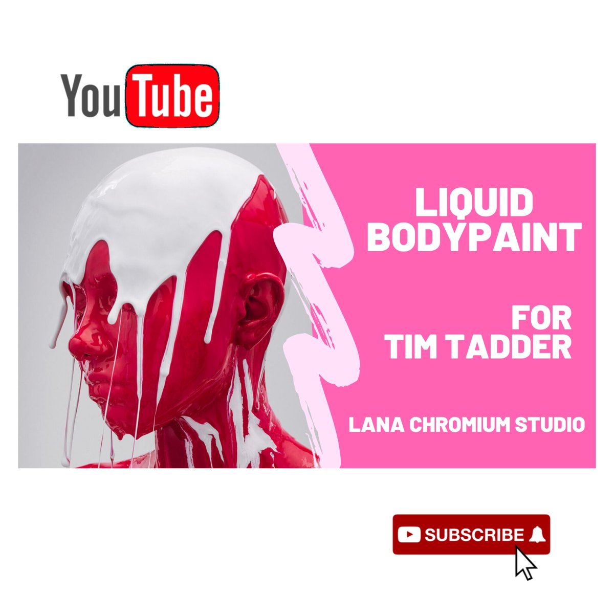 artbychromium's tweet photo. NEW VIDEO🎥LINK IN BIO🚸 The most requested behind the scenes video. 💥BEHIND THE SCENES ❤🔥DRIPS🔥 WITH TIM TADDER🎨
❤🔥
#satisfyingvideos #liquidmakeup #drips #LanaChromium #timtadder 
https://t.co/zDBaEvvqHu https://t.co/oFZ77uTtNa