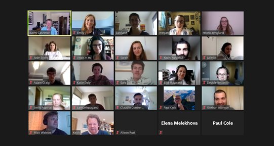 A joyous afternoon seeing my <a href="/UoBEarthScience/">University of Bristol Earth Sciences</a> volcanology coursemates again. Even if it was for a poster assessment 🌋
<a href="/katiedaly764/">Katie 👽</a> <a href="/jadeemileh/">uh huh</a> <a href="/Becks_England/">Becks England</a> <a href="/GokhanAltinsoy1/">Mustafa Gökhan Altınsoy</a> <a href="/ysnyurdakul/">Yasin Yurdakul</a> <a href="/Matthew__Watson/">Prof Matthew Watson</a> <a href="/HannahMBuckland/">Hannah Buckland</a> <a href="/AilsaNaismith/">Ailsa Naismith</a>