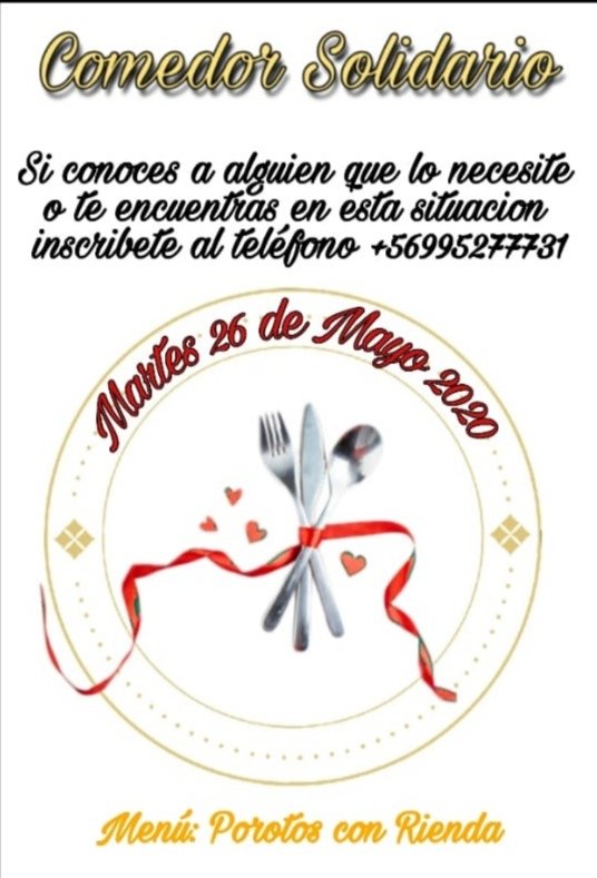 Kotheeee's tweet photo. 🔴 Atención El Bosque y alrededores! Se realizará un comedor solidario, nunca pido rt pero esta vez, la ocasión lo amerita ayúdenme para que la info llegue a muchas personitas que lo necesiten!  #ElBosque https://t.co/6ZvUcbaoJS